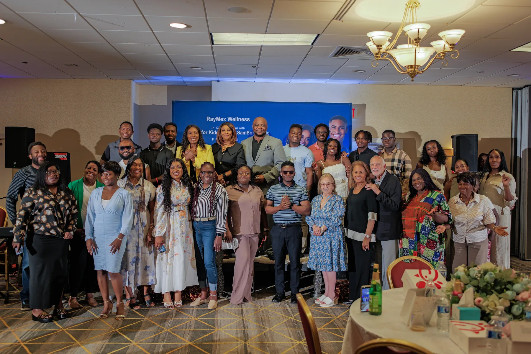 Attendees gathered at the RayMex Wellness Faith, Culture & Mental Wellness community health event